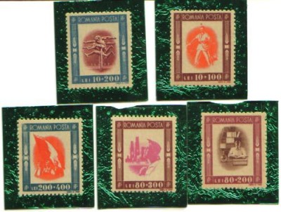 ***Timbre - Uniunea Tineretului Muncitor*** foto