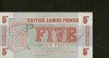 Anglia 5 Pence 1972, British Armed Force, Emisiunea 6, UNC, Bancnota Anglia, Numismatica