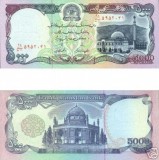 Bnk bn Afghanistan Afganistan 5000 afghanis 1993 unc