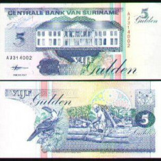 bnk bn Surinam 5 guldeni 1998 unc