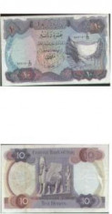 bnk bn Irak 10 dinari (1973) foto