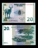 Bnk bn Congo 20 centimes 1997 necirculata