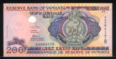 bnk bn Vanuatu 200 vatu unc foto