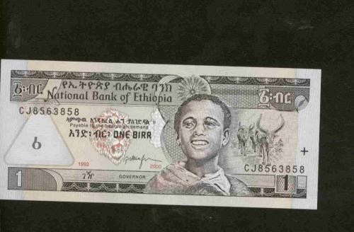 bnk bn Etiopia 1 birr 2003 necirculata bnk bn Etiopia 1 birr 2003 necirculata