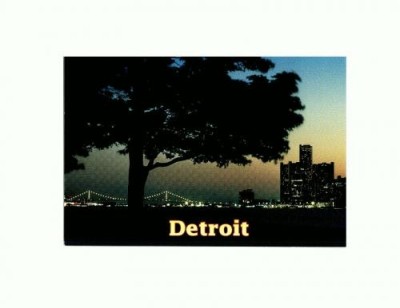 CP132-83 Detroit, Michigan -necirculata foto