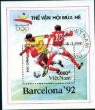 VIETNAM - COLITA BARCELONA 92 - A 28, Sport, Stampilat