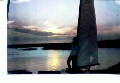 CP86-26 -Mamaia -apus de soare la Siut-Ghiol -circulata 1968 foto