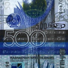 KAZAHSTAN █ bancnota █ 500 Tenge █ 2006 █ P-29a █ Saidenov █ UNC necirculata