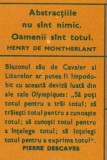 Henry de Montherlant - Cazul Exupere, 1975