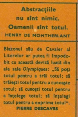 Henry de Montherlant - Cazul Exupere foto