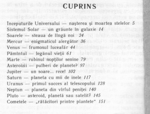 C Folescu - O calatorie prin sistemul solar