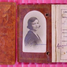 Caile Ferate Romane , carnet cu reducere 50% la bilet , 1931