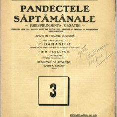 A17 Pandectele saptamanale -Anul VI Nr.3 -26 ian 1930