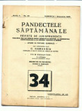 A22 Pandectele saptamanale -Anul V Nr.34 - 1 Dec. 1929