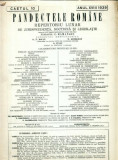 A29 Pandectele Romane -Caetul 10 -Anul XVIII 1939