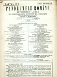 A29 Pandectele Romane -Caetul 10 -Anul XVIII 1939