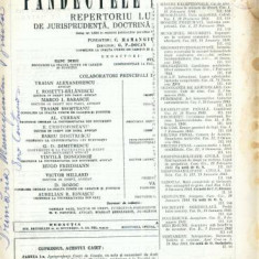 A48 Pandectele Romane -Caetul 9 -Anul XXV 1946