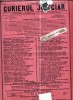 Curierul Judiciar, Anul XL, No. 23, 28 Iunie 1931 - Editie Princeps, Timbru - Carte Bibliofilie