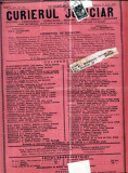 A52 Curierul Judiciar -Anul XL No. 23 - 28 iunie 1931 -timbru