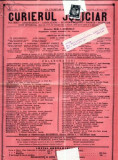 A59 Curierul Judiciar -Anul XL No. 9 - 1 Martie 1931 -timbru
