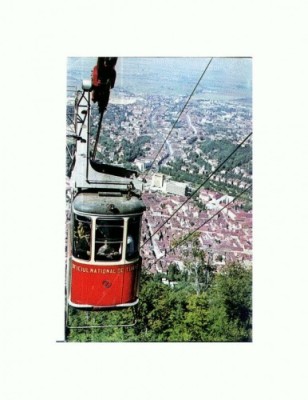 CP139-90 Brasov -Vedere de pe Tampa -circulata foto