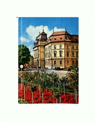 CP146-73 Oradea -Consiliul popular al jud. Bihor -circulata 1979 CP146-73 Oradea -Consiliul popular al jud. Bihor -circulata 1979