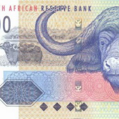 AFRICA DE SUD █ bancnota █ 100 Rand █ 2005 █ P-131a █ UNC █ necirculata