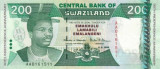 SWAZILAND █ bancnota █ 200 Emalangeni █ 1998 █ P-28 █ UNC █ necirculata