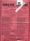 A93 Curierul Judiciar -Anul XL No. 37 - 15 Noe. 1931 -timbru