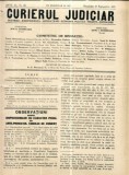 A95 Curierul Judiciar -Anul XL No. 29 - 20 Sep. 1931