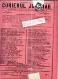 A98 Curierul Judiciar -Anul XL No. 28 - 13 Sept. 1931 -timbru