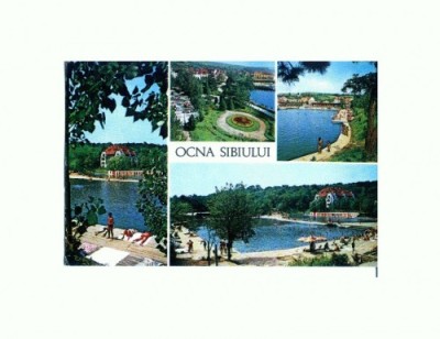 CP140-22 Ocna Sibiului -circulata 1974 foto
