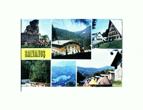 CP140-73 Complexul turistic Balvanos -circulata 1977 CP140-73 Complexul turistic Balvanos -circulata 1977
