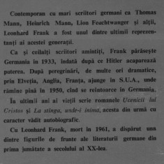 Leonhard Frank - La stanga , unde-i inima