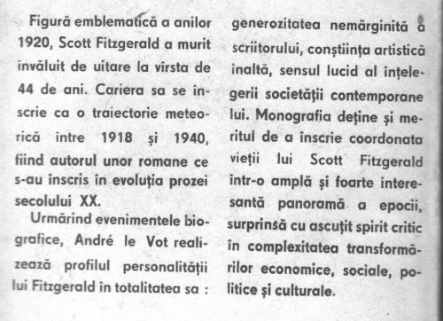 Andre le Vot - Scott Fitzgerald Andre le Vot - Scott Fitzgerald