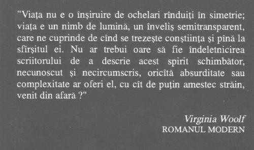 Virginia Woolf - Intre acte Virginia Woolf - Intre acte