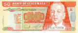 GUATEMALA █ bancnota █ 50 Quetzales █ 2006 █ P-113 █ UNC █ necirculata