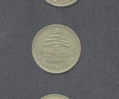 Liban 25 PIASTRES 1970 varianta noua foto