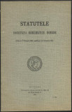 Statutele Societatii Numismatice Romane 1915