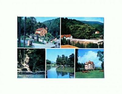 CP133-38 Moneasa,Strandul, Grota Ursului... -necirculata foto