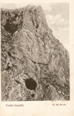 2807 Pestera Cheile Turzii Cluj 1904 Superba foto