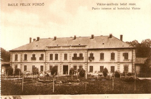2574 Baile Felix Gradina interioara a hotelului Victor