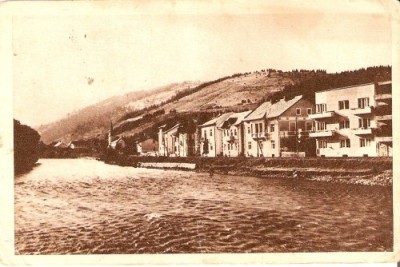 R756 Vatra Dornei marca fixa 40 de bani circulat foto