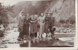 Slanic Moldova,grup de persoane si parau, foto, 1936