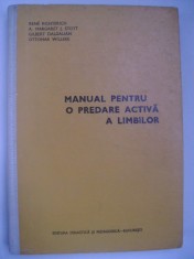 Rene Richterich, s.a. - Manual pentru o predare activa a limbilor (vezi detalii pentru livrare in tara)