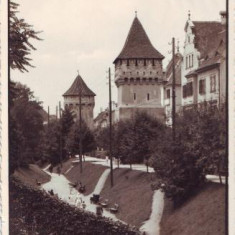 2411 Sibiu Promenada de sus circulat 1941 cenzurat Sibiu 21