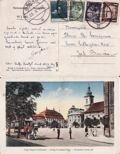 Sibiu-Piata Regele Ferdinand, tramvai