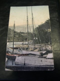Barci cu panza in port