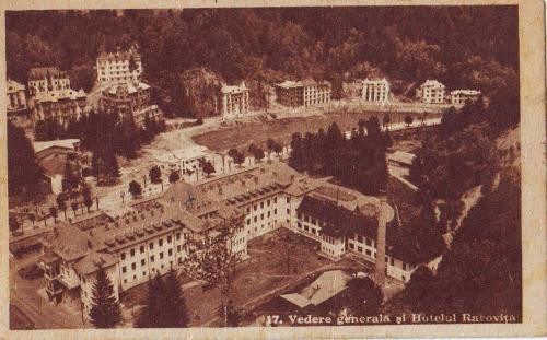 2434 Slanic Moldova vedere Generala si hotelul racovita UNC