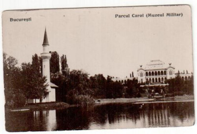 BUCURESTI : PARCUL CAROL ( MUZEUL MILITAR ) - 1928 foto